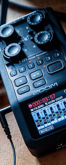 Recorder audio Zoom H6